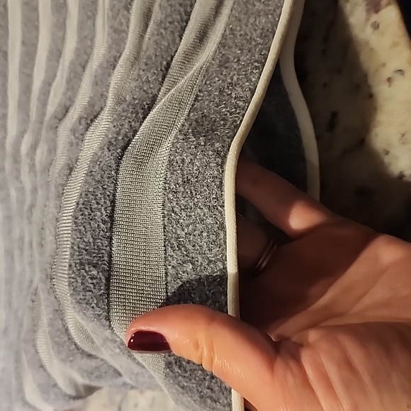 Alexander Wang Bodycon Skirt Engineered Stripe Grey XS - Picture 2 of 9